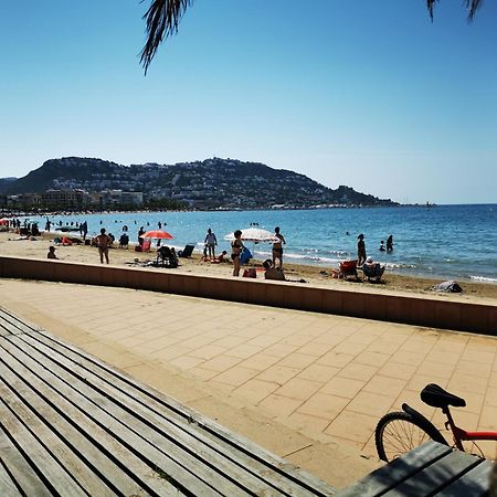 Spacieux Appartement Rose Front Mer Et Piscine Ρόζες Εξωτερικό φωτογραφία