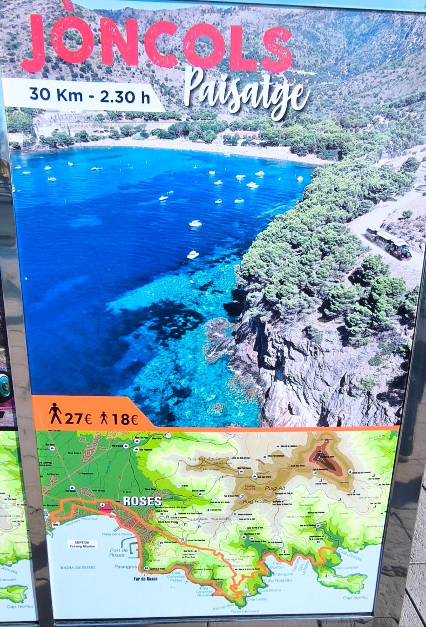 Spacieux Appartement Rose Front Mer Et Piscine Ρόζες Εξωτερικό φωτογραφία